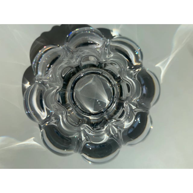Orrefors Crystal Petal Bowl For Sale In New York - Image 6 of 10