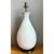1960s Vintage Mid-Century Modern White Ceramic Table Lamp For Sale - Image 5 of 12