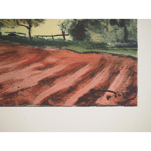 André Derain, The Village Fields, Signed Lithograph For Sale - Image 4 of 8