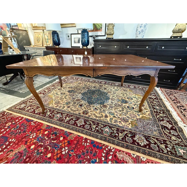 Design Plus Gallery presents the Louis XVI French Provincial Dining Room Extension Table by Henredon. This vintage table...