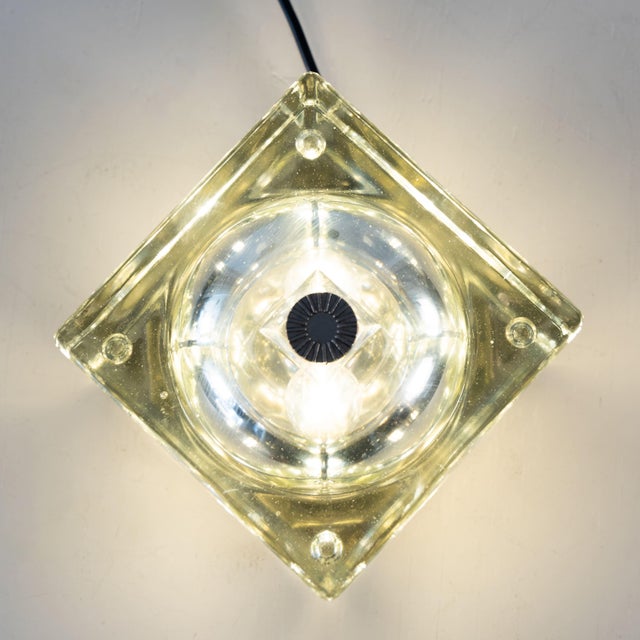 Cubosfera Lamp by Alessandro Mendini for Fidenza Vetraria, Italy, 1960s For Sale - Image 6 of 10