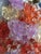 Contemporary Contemporary Red and Violet Flowers Murano Glass Sputnik Chandelier For Sale - Image 3 of 11