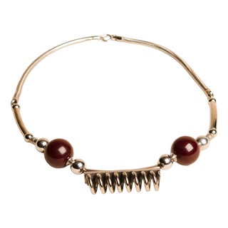Art Deco Necklace by Jakob Bengel, Early 1930s For Sale
