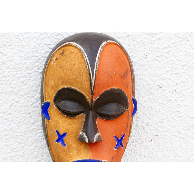 Colorful Mystical Vision African Mask For Sale - Image 4 of 8
