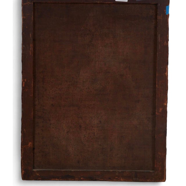 Mid 18th Century Austrian Portrait Painting of a Young Aristocrat in Red Coat For Sale - Image 10 of 10