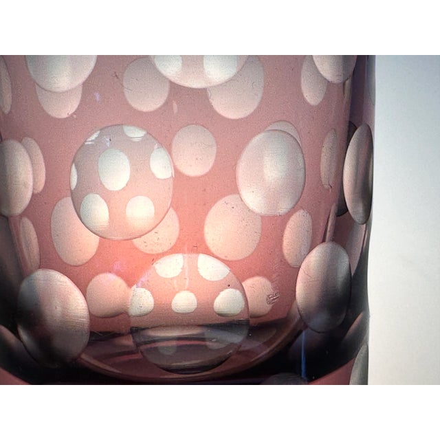 Glass Art Vase by Marita Voigt for VEB, 1960s For Sale - Image 7 of 13