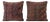 Turkish Rug Pillow Cover 23'' X 24'' & 24'' X 24'' - Set of Two For Sale
