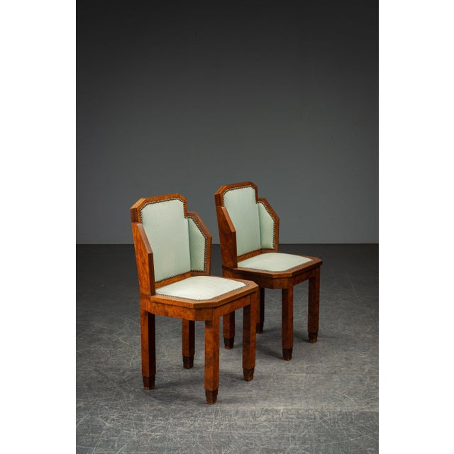Art Deco Armchair Set, 1930s For Sale - Image 8 of 15
