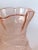 Murano Vintage Blush Pink Murano Bubble Ruffle Edge Hand Blown Glass Swirl Vase For Sale - Image 4 of 11