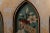 19th Century English Decorative Painted Chapel Cupboard For Sale - Image 9 of 12