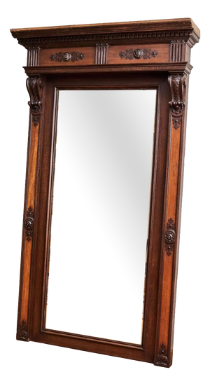 Monumental Mirror in Neo-Renaissance Style