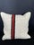 Turkish Hemp Pillow Cushion Natural Beige Black Cushion Cover 20x20 For Sale - Image 4 of 4