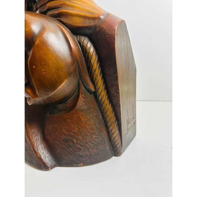 1980s Nicolas Jose 1980 Norte Dame Totem Sculpture For Sale - Image 5 of 12