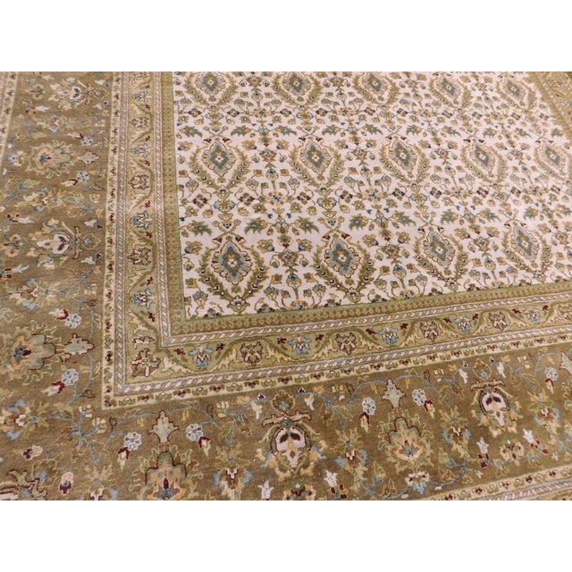 Hand-Knotted Indo-Persian Rug- 8'x 10' For Sale - Image 4 of 18