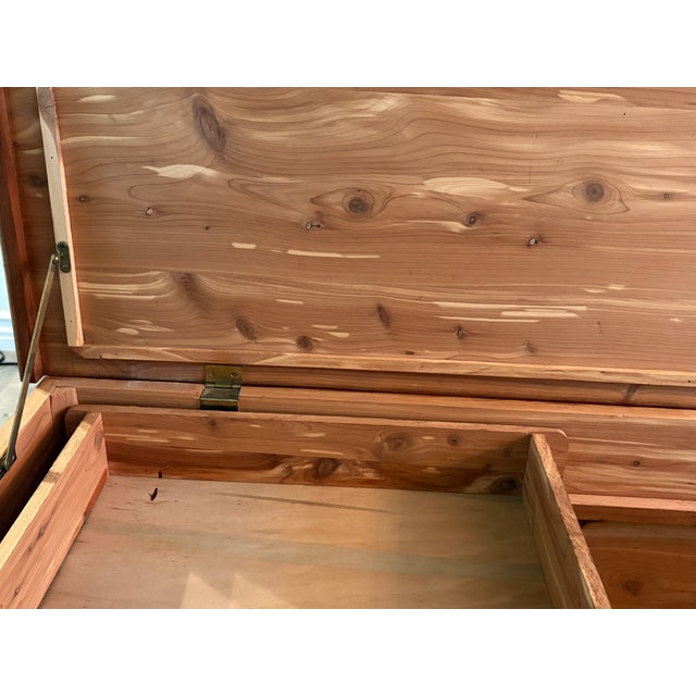 1920's Cedar Hope Chest For Sale In Los Angeles - Image 6 of 10