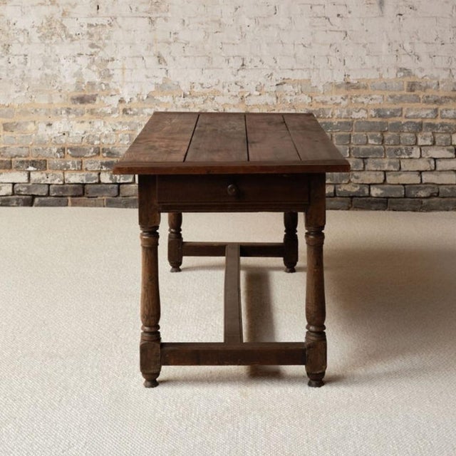 French 1800s French Wooden Table (A) For Sale - Image 3 of 10