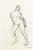 Manfred Schwartz (American, born Poland, 1909-1970), Nude Woman Study, Charcoal on Paper, artist's signature stamp lower...
