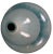 2010s Turquoise Bottle Gourd Vase For Sale - Image 5 of 7