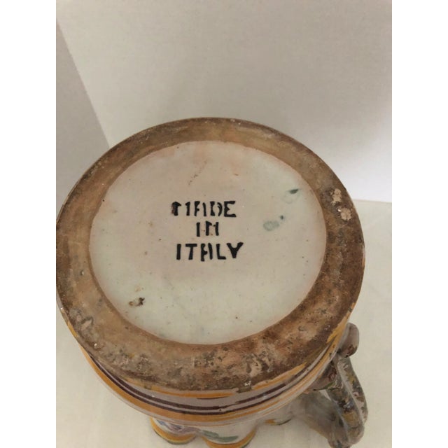 1940’s Italian Large Double Handled Vase For Sale In Detroit - Image 6 of 12