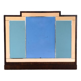 Art Deco English Restaurant Mirror, 1920s For Sale