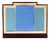 Art Deco English Restaurant Mirror, 1920s For Sale