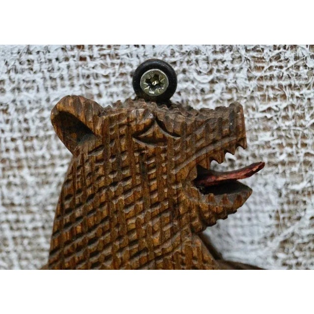 Antique Black Forest Dancing Bear For Sale - Image 3 of 8
