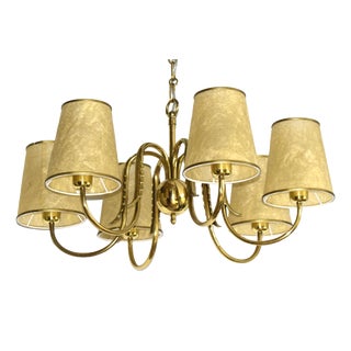 Viennese Modernist Chandelier by Josef Frank, 1930s For Sale