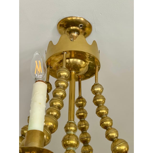 2010s Attributed to Richard Shapiro The Garland Chandelier For Sale - Image 5 of 5