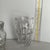 1980s Vintage Heavy Baccarat Cut Crystal Nelly Geometric Vases —A Pair For Sale - Image 5 of 7