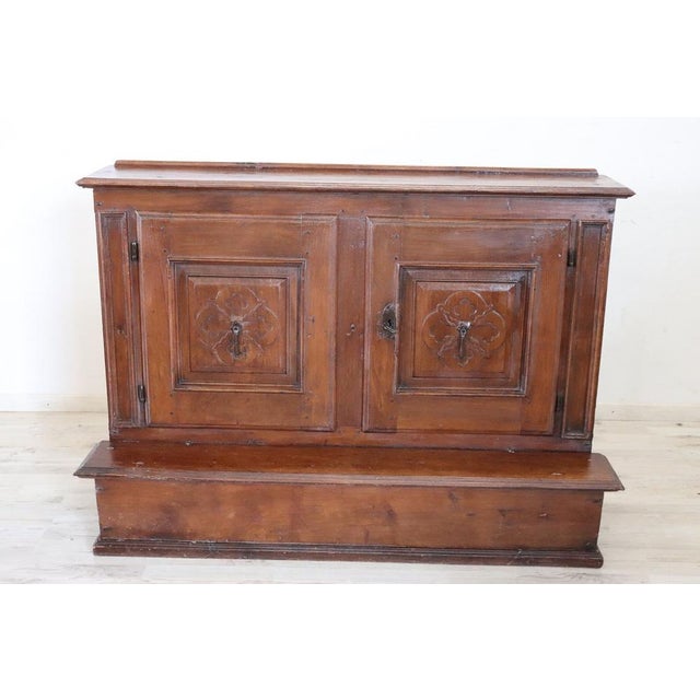 We offer this antique Italian kneeler dating to the first quarter of the 18th century at a great price. Made of solid...