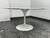 Mid-Century Modern Eero Saarinen Tulip Dining Table With Arabescato Marble Top For Sale - Image 3 of 12