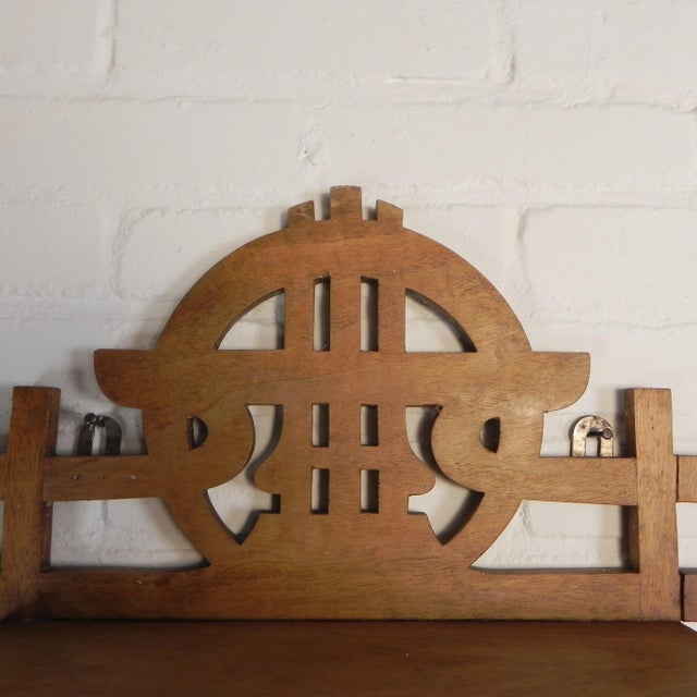Art Nouveau Wall Rack, 1920s For Sale - Image 4 of 17
