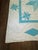 Ralph Lauren Vintage Handmade Quilted Turquoise and White Lone Star Quilt For Sale - Image 4 of 15