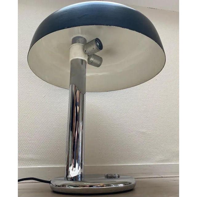 Black Table Lamp by Hillebrand, 1970s For Sale - Image 4 of 14