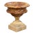 Marble Urn on Square Base For Sale