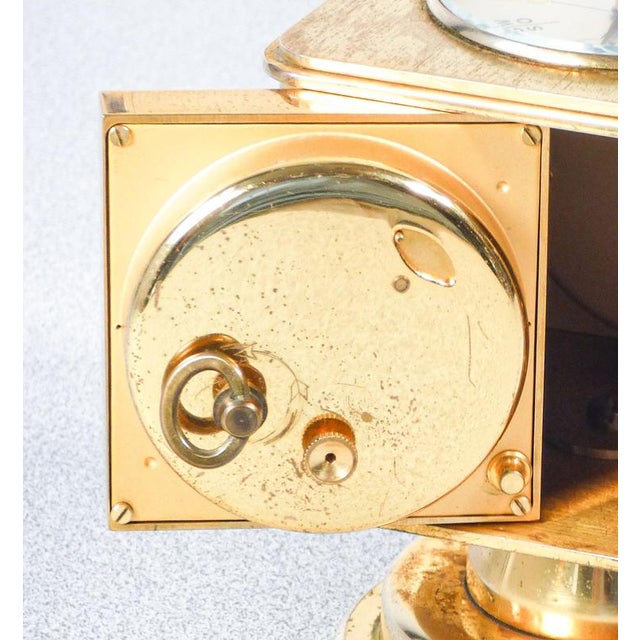 Angelus Table Clock with Date and Instruments, 1960s For Sale - Image 6 of 18