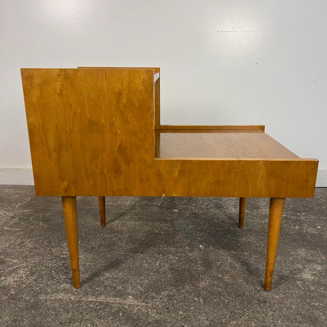 Edmund Spence Edmund Spence End Table Nightstand Swedish Modern For Sale - Image 4 of 12