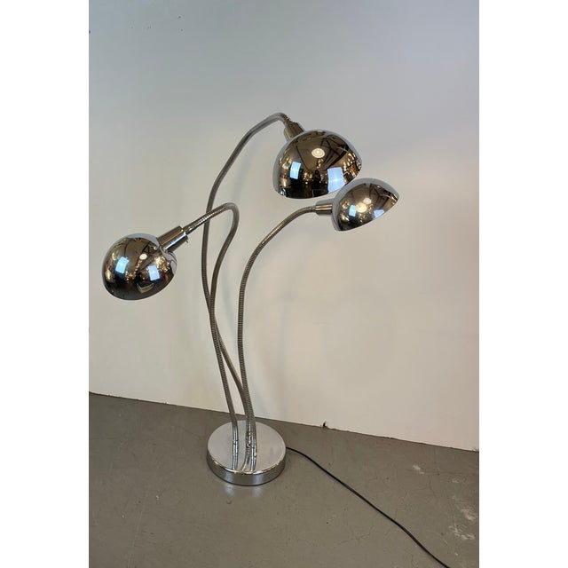 Metal Hydra Floor Lamp by Pierre Folie for Jacques Charpentier, France, 1960s For Sale - Image 7 of 17