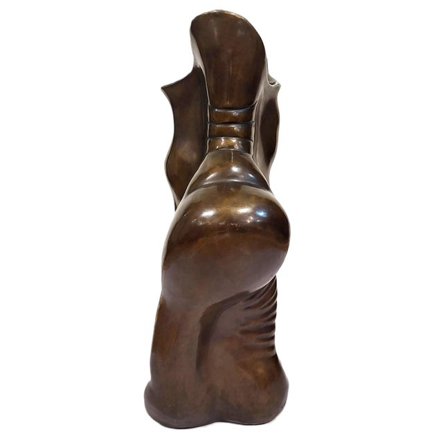 Monumental Modern Bronze Sculpture "Foot" by Adam Kurtzman 2/25 For Sale - Image 4 of 17