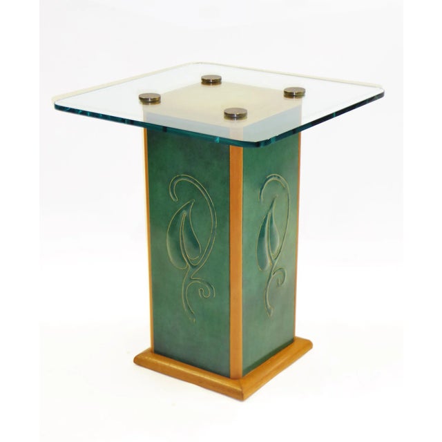 1940s Mid-Century Modern Edward Stoll Side Table For Sale - Image 10 of 12