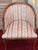 Charles X Style Wooden Armchair with Fabric Upholstery, 1960s For Sale - Image 3 of 8