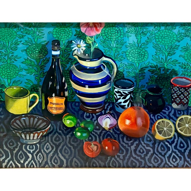 Created as an online exclusive for Anthropologie in 2022, this wonderfully eclectic print from contemporary artist Molly...