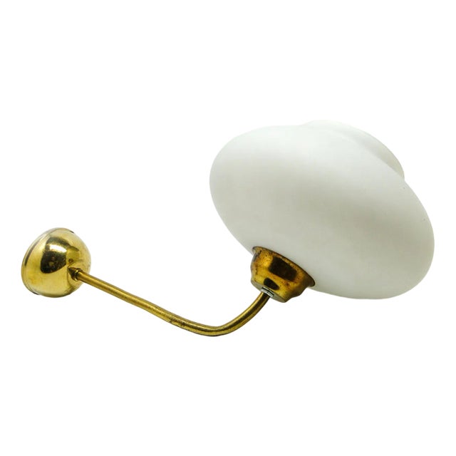 Art Deco Style Wall Lamp, Poland, 1950s For Sale