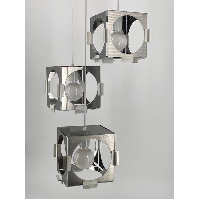 Space Age Ceiling Lamp by Goffredo Reggiani for Reggiani, Italy, 1970s For Sale - Image 11 of 11