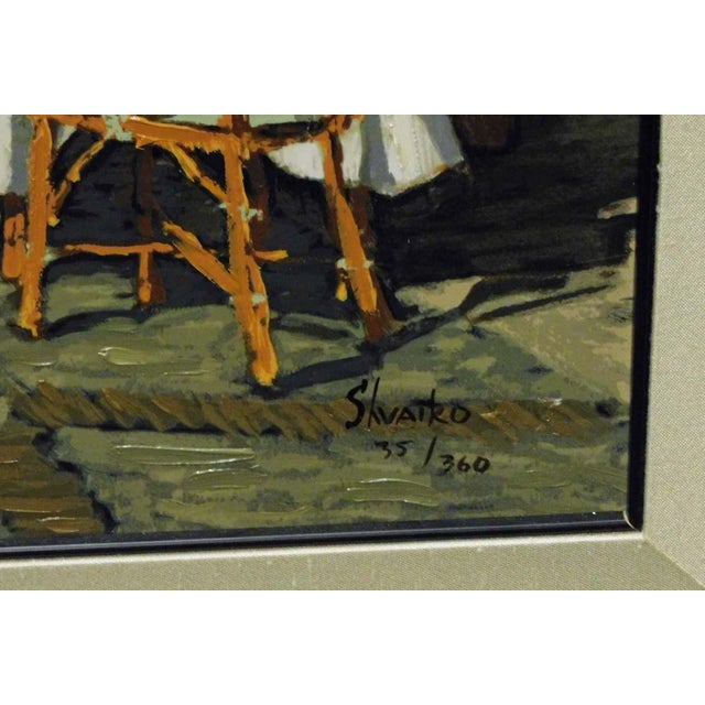 Impressionist Viktor Shvaiko Plaza Del Correo Viejo Canvas Hand Signed Fine Art #/360 For Sale - Image 3 of 7