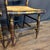 Early 19th Century American Painted Hitchcock-Style Side Chairs With Rush Seats and Gilt Stenciling For Sale - Image 10 of 12