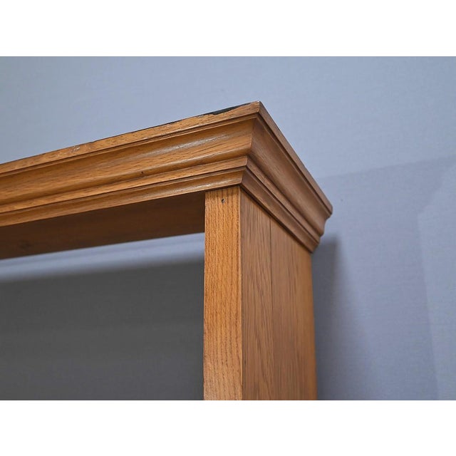 Wood Vintage Oak Shelf, 1940 For Sale - Image 7 of 16