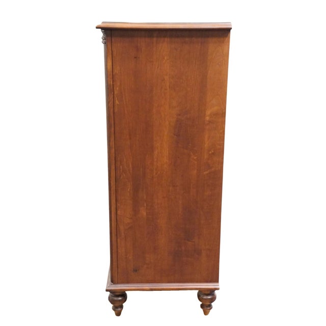 Durham Furniture Saville Row Collection Solid Cherry Early American 52" Master Chest 980-169 For Sale - Image 10 of 14