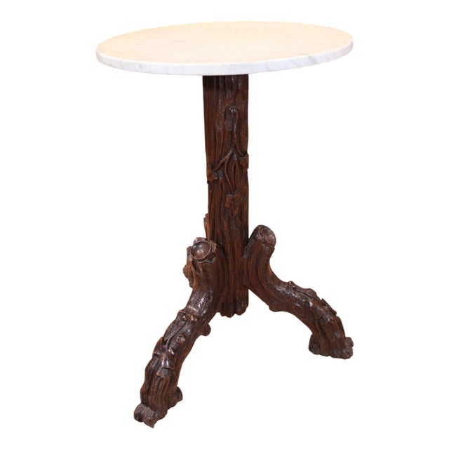 Black Forest Bistro Table, 1890s For Sale
