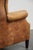 Wing Chair in Light Cowhide Leather For Sale - Image 13 of 14